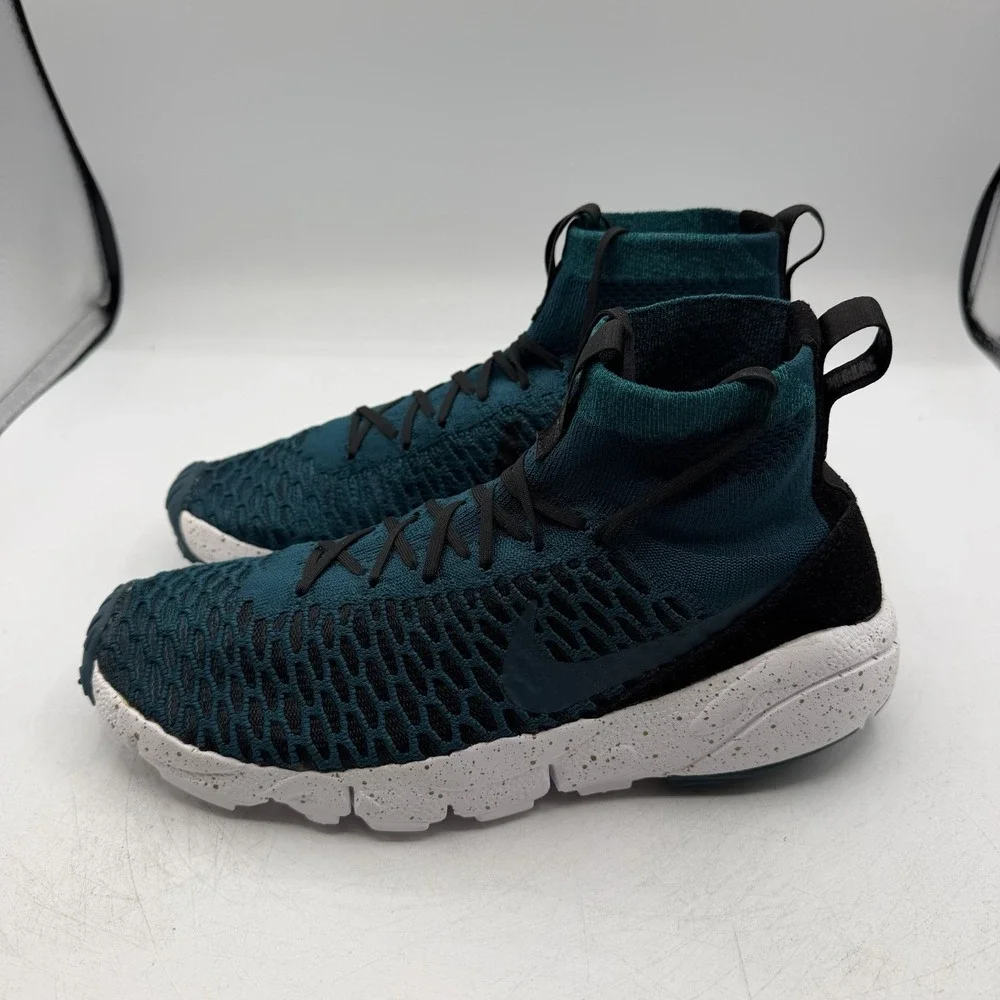Nike Air Footscape Magista Shoes Men Sz 11.5 Midnight Turquoise/Black 830600-300